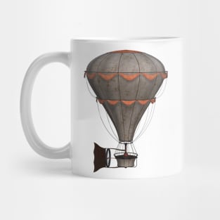 Whimsical vintage balloon print Mug